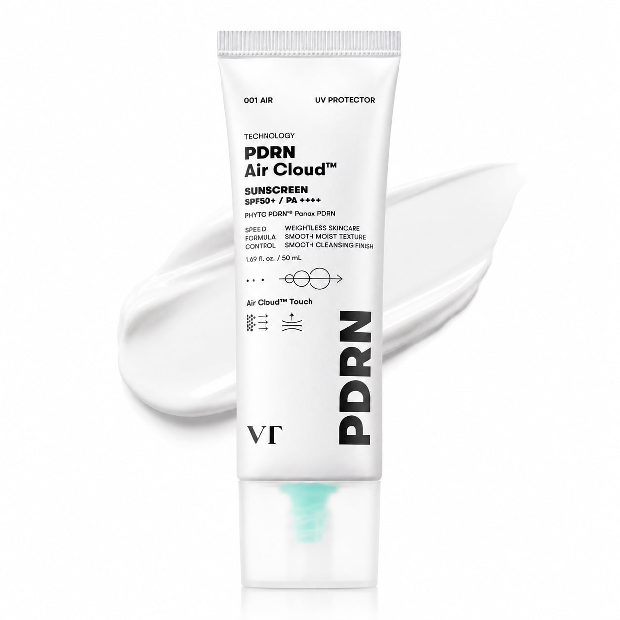 🎁 VT - PDRN Air Cloud Sunscreen SPF 50+ / PA ++++ (50ml) (100% off)
