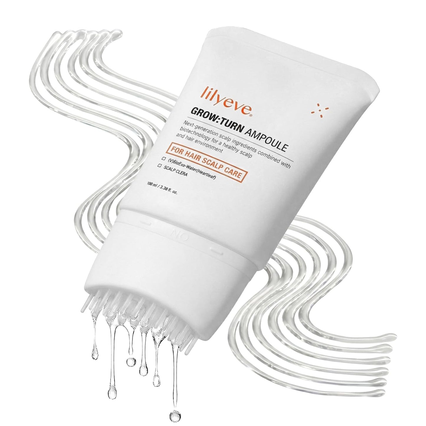 lilyeve GROWTURN Exosome Hair Growth Serum with Built-In Brush (100ml)