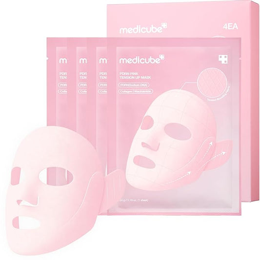 Medicube PDRN Pink Tension Up Mask (34g / 1 sheet X 4)