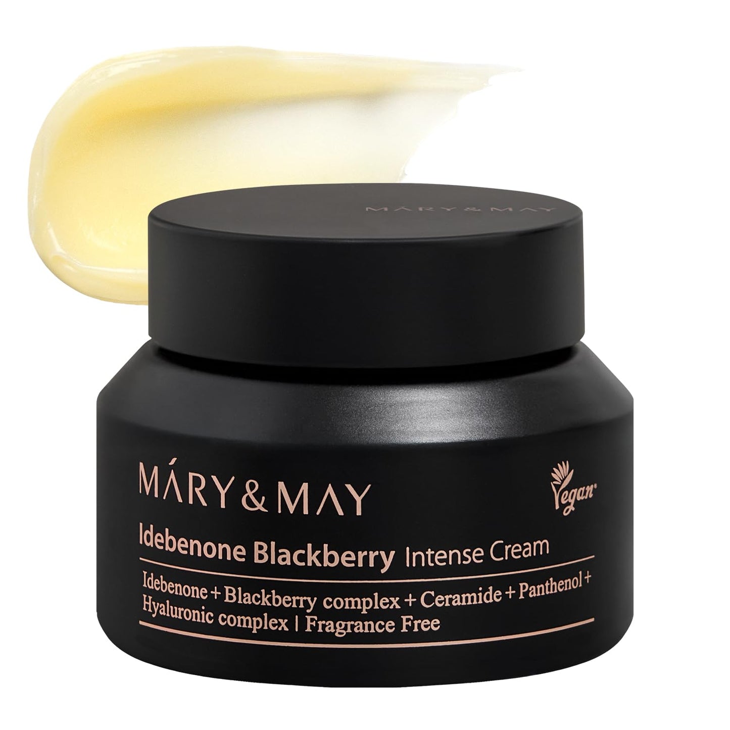 Mary & May - Idebenone Blackberry Intense Fragrance Free Cream (70g)