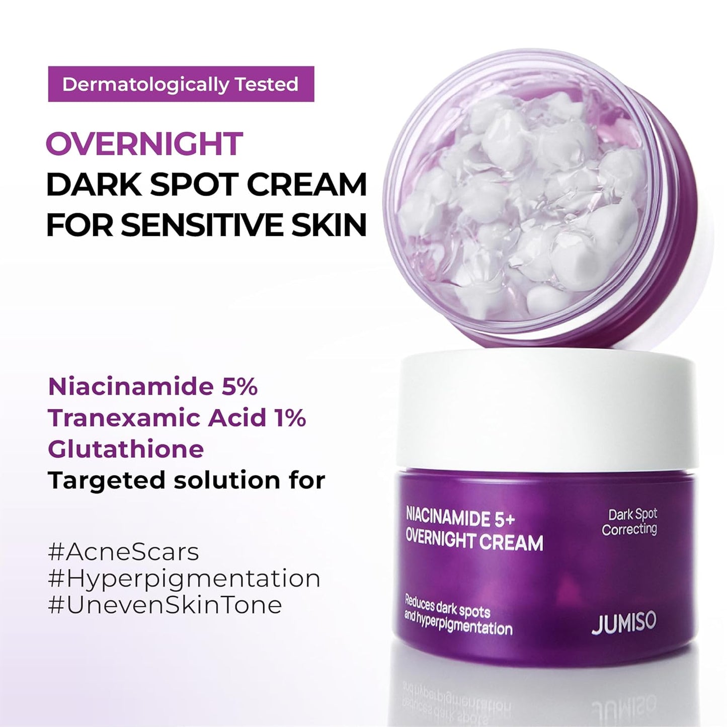Jumiso Niacinamide 5+ Overnight Cream (50ml)