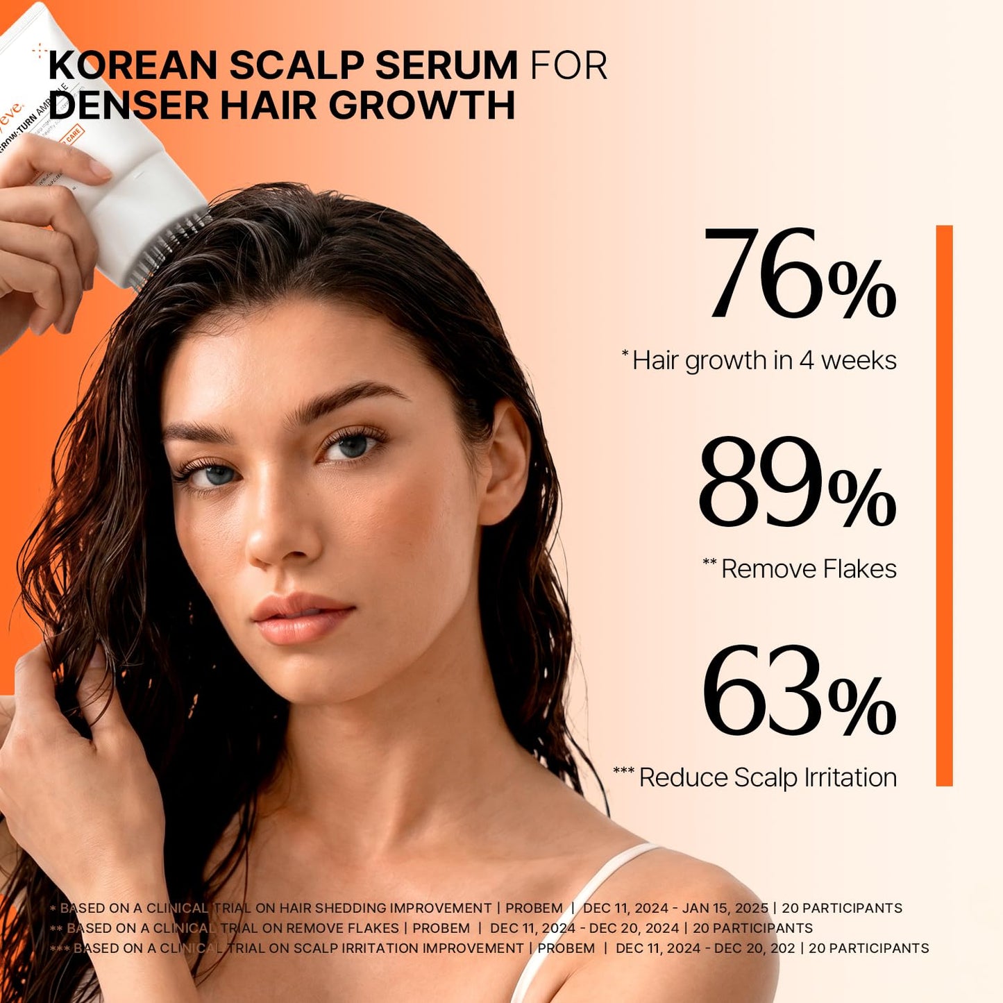 lilyeve GROWTURN Exosome Hair Growth Serum with Built-In Brush (100ml)