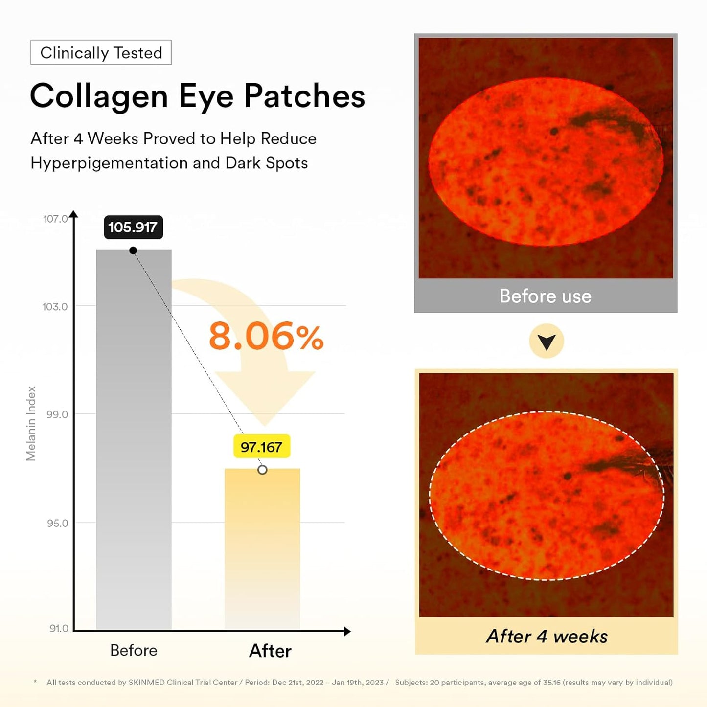 Abib - Collagen Eye Patch Jericho Rose Jelly (90g / 60 ea)