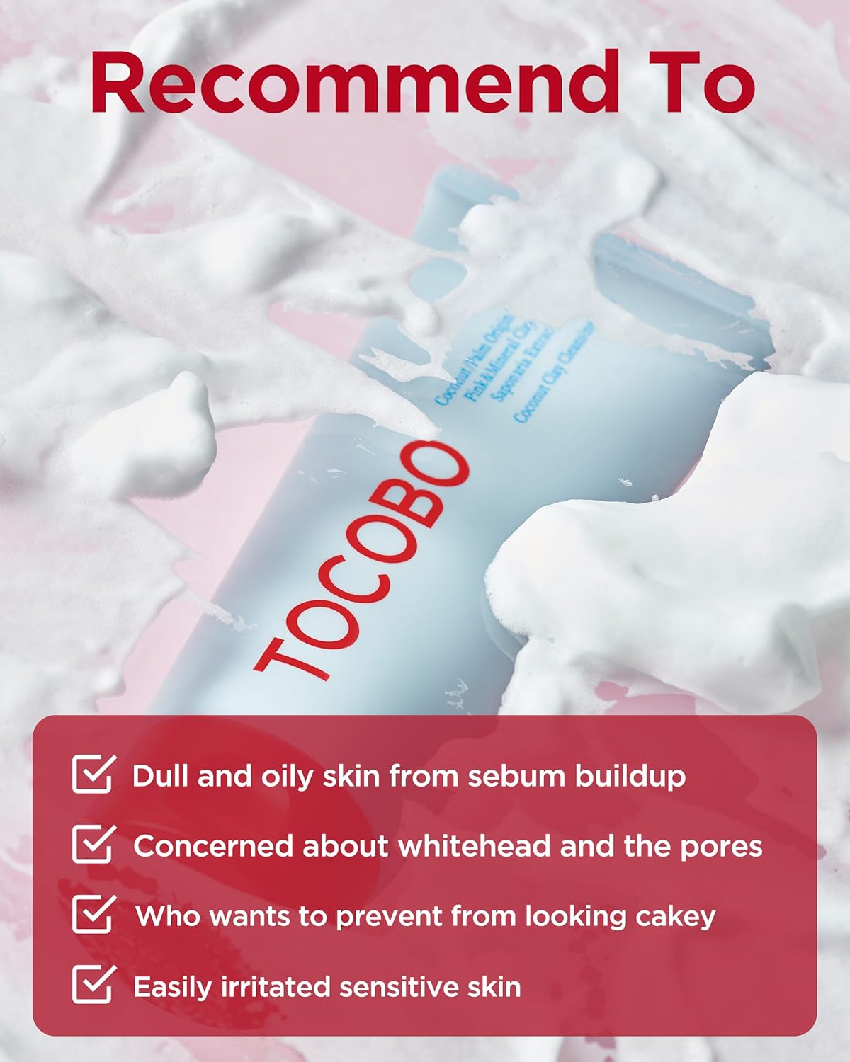 Tocobo - Coconut Clay Cleansing Foam (150ml)