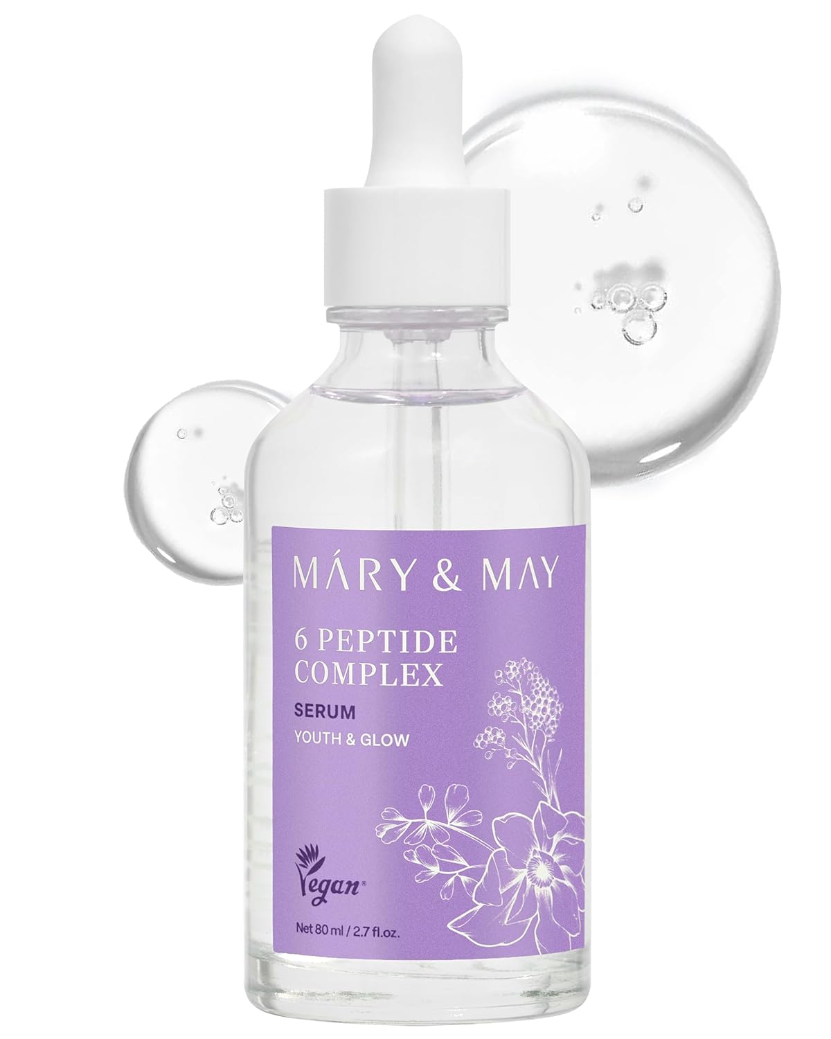 Mary&May - 6 Peptide Complex Serum JUMBO (80ml)