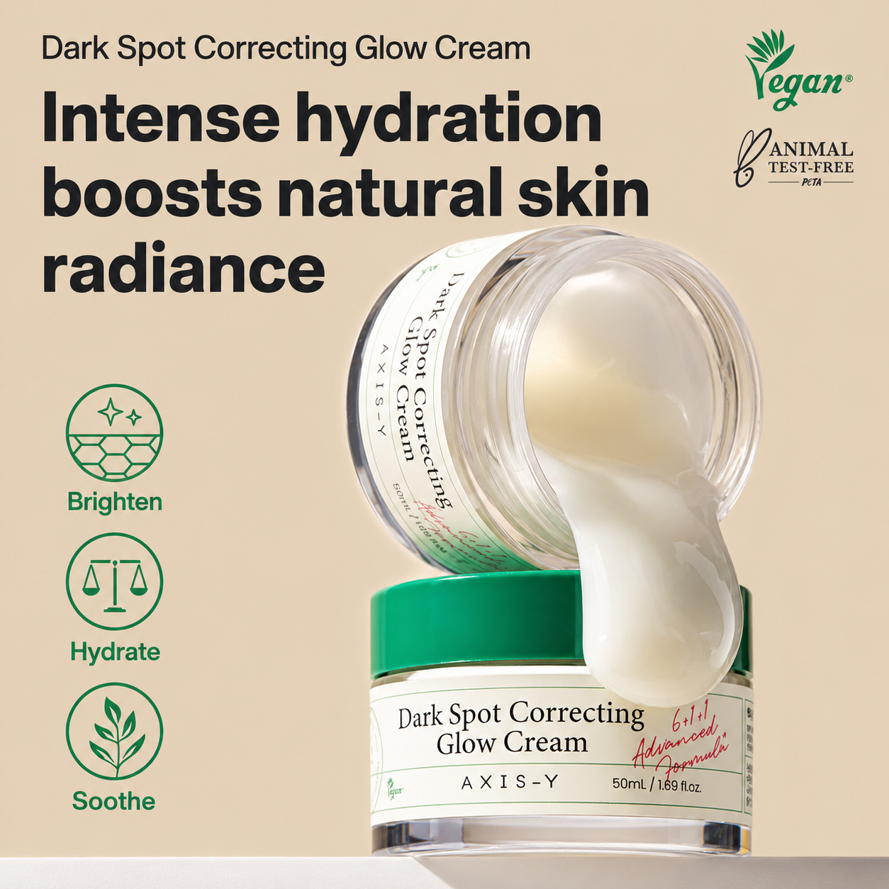 Axis-Y - Dark Spot Correcting Glow Cream (50ml)