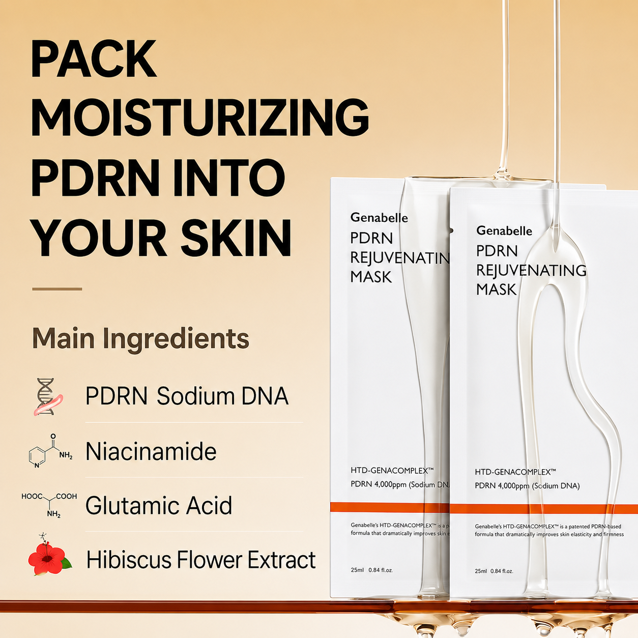 Genabelle PDRN Rejuvenating Mask (25ml)