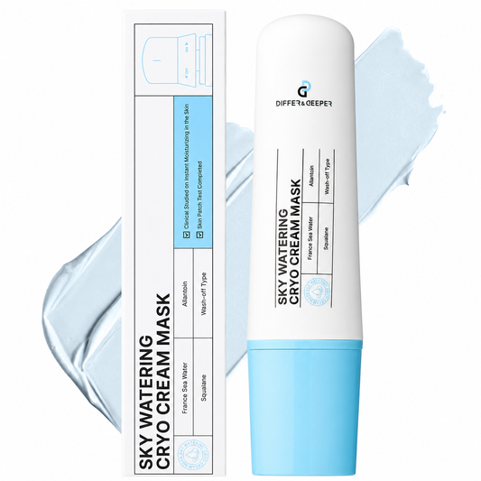 DIFFER&DEEPER Sky Watering Cryo Cream Mask (100g)