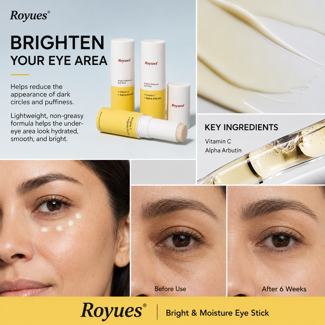 ✨ Bye Bye Dark Circles
