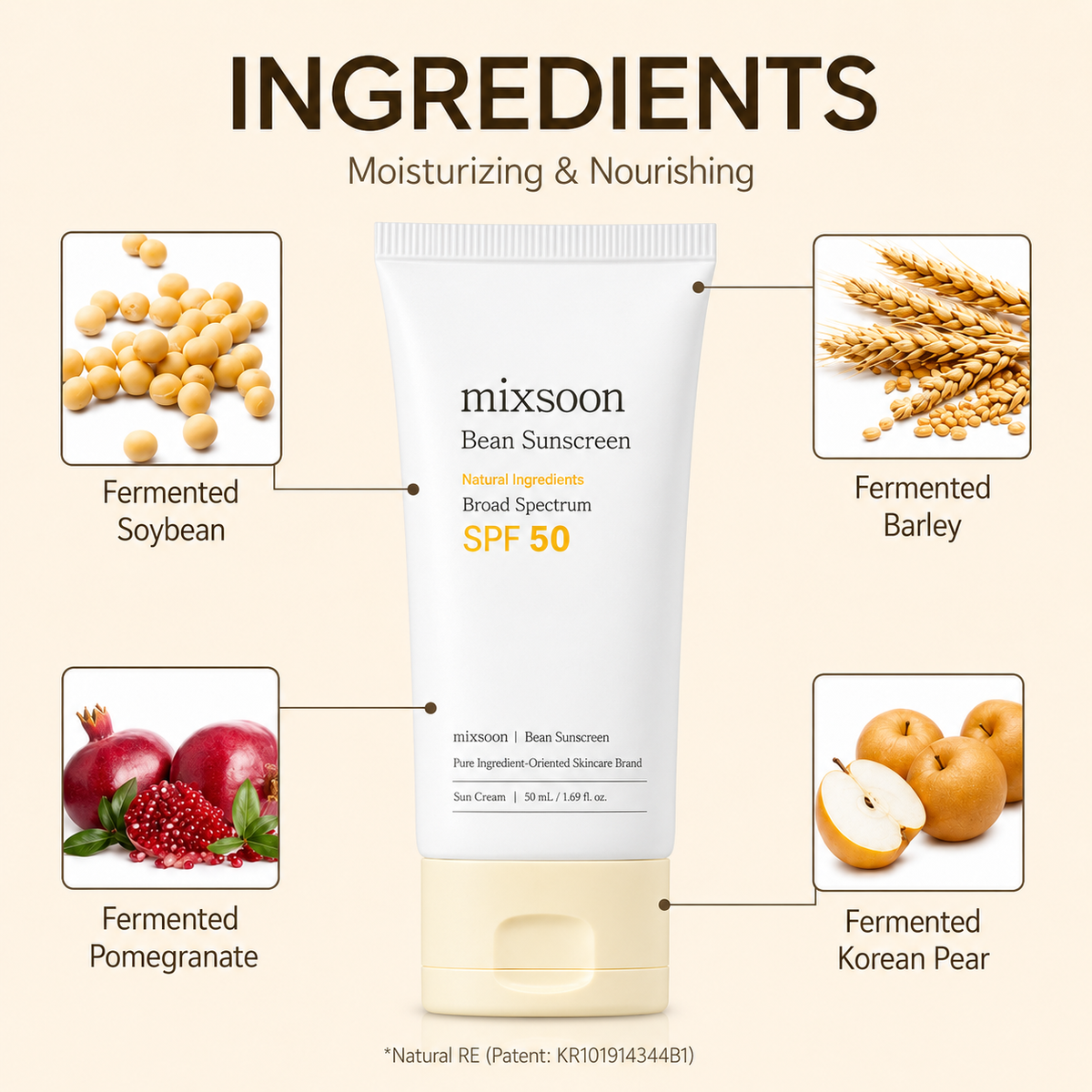 mixsoon Bean Sun Serum 50ml