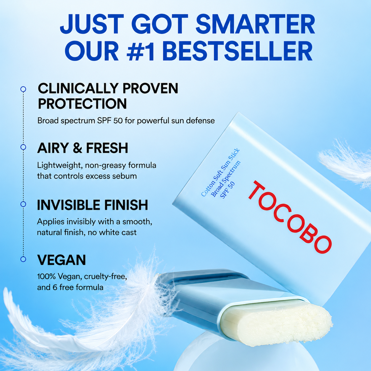 TOCOBO Cotton Soft Sun Stick 19g