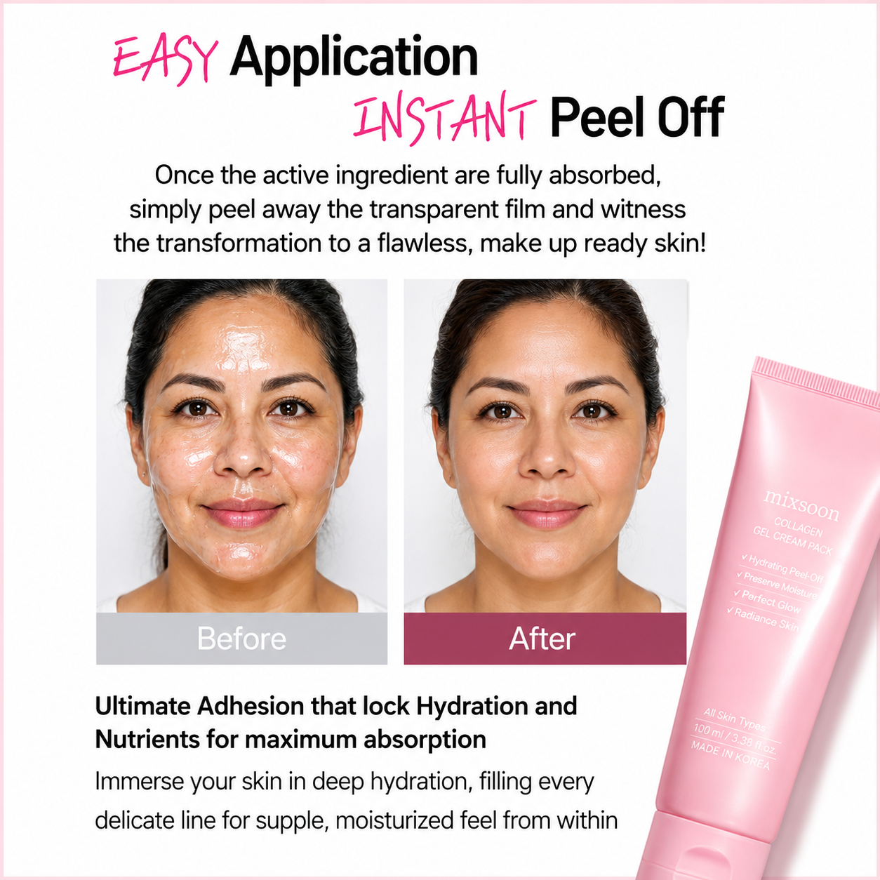 Mixsoon - Collagen Glass Skin Mask (80ml)