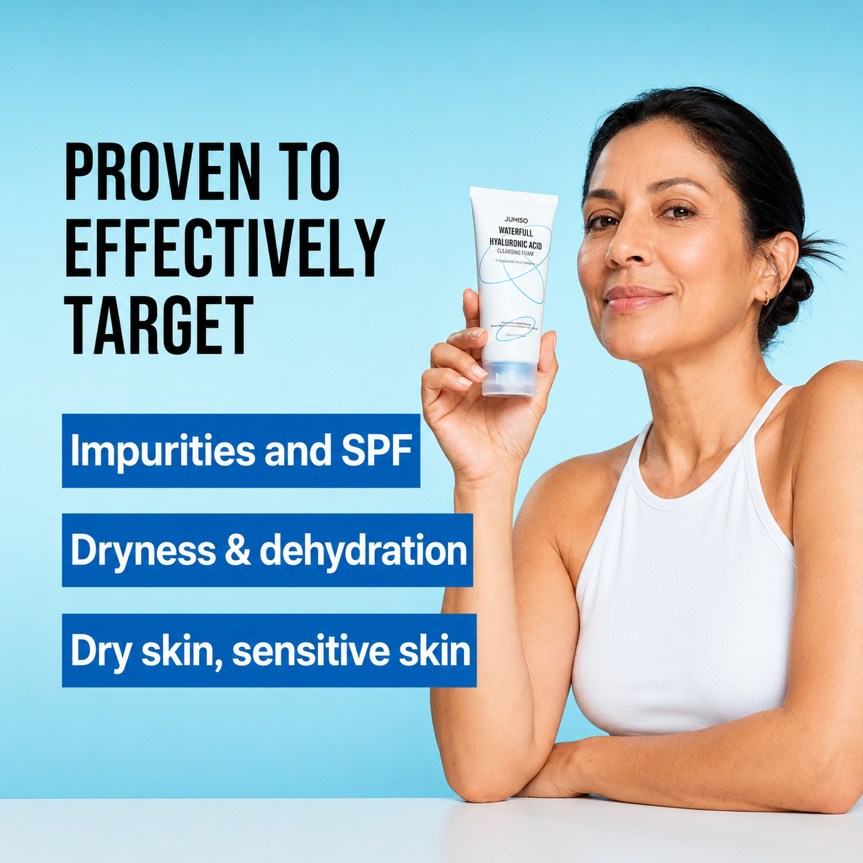 Jumiso Waterfull Hyaluronic Acid Cleansing Foam (150ml)