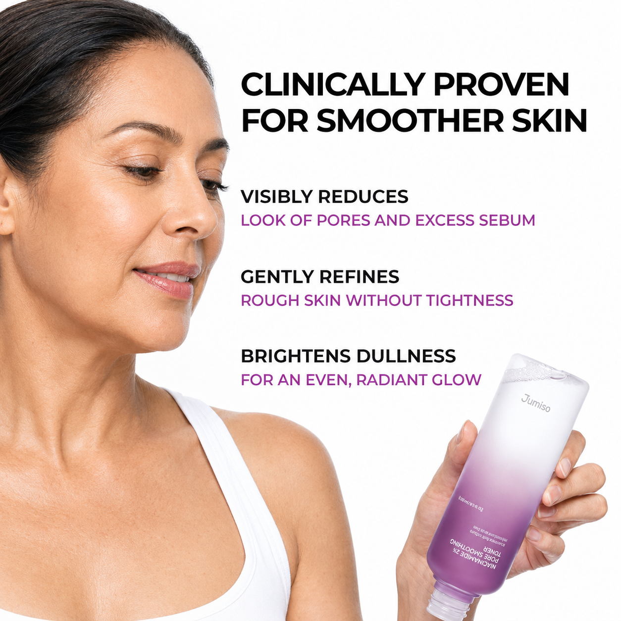Jumiso Niacinamide 2+ Pore Smoothing Toner (205ml)