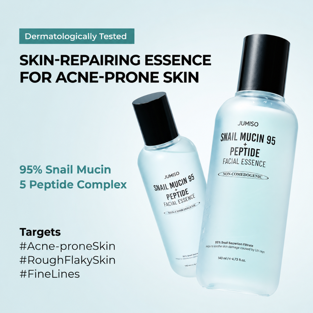 Jumiso Snail Mucin 95 + 5 Peptide Facial Essence (140ml)