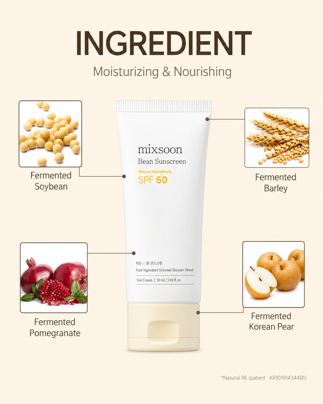 mixsoon Bean Sun Serum 50ml
