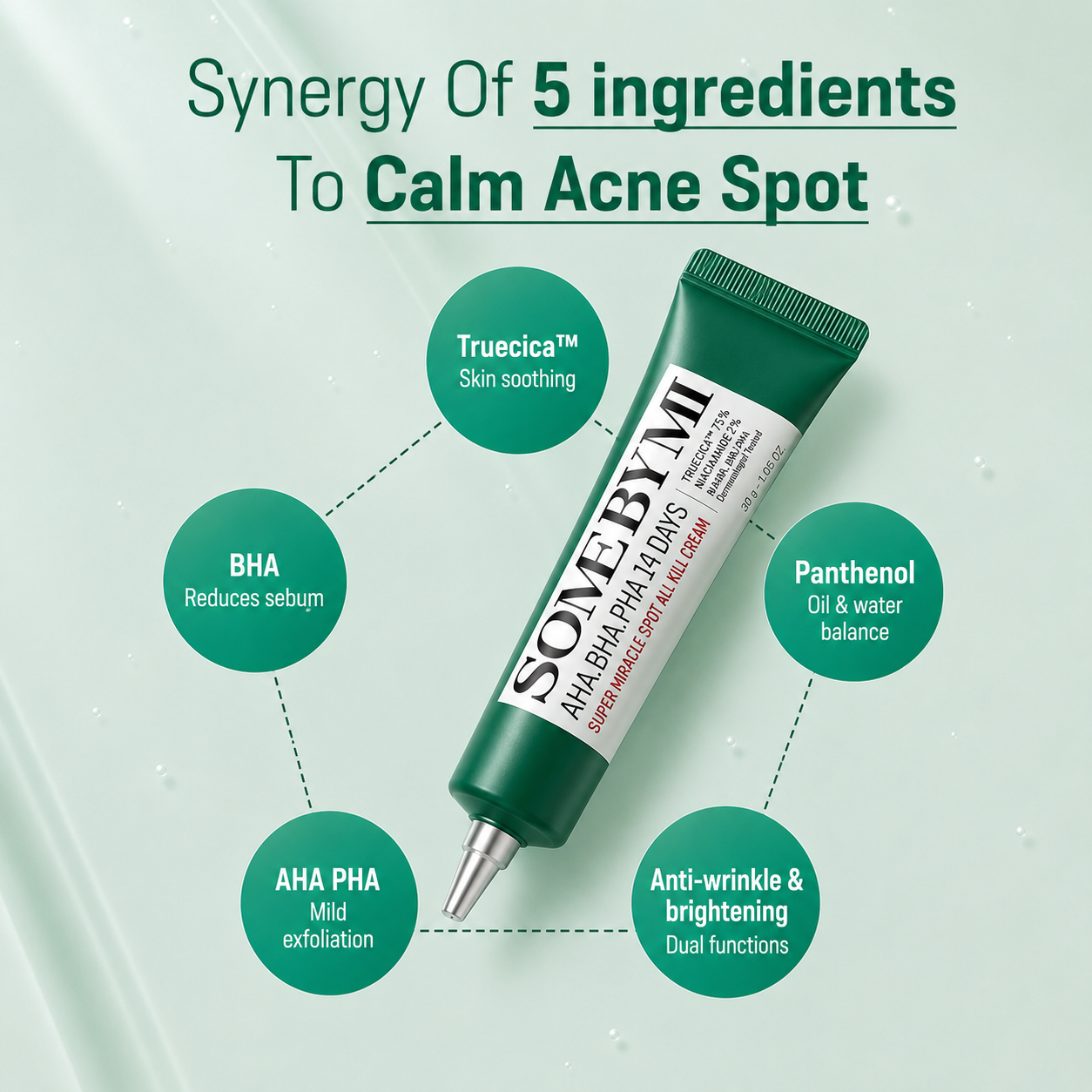 SOME BY MI AHA BHA PHA 14 Days Super Miracle Spot Cream 30ml