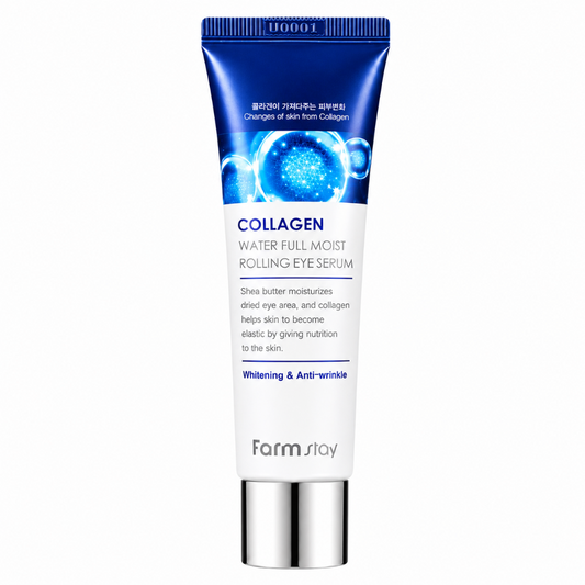 Farmstay Collagen Water Full Moist Rolling Eye Serum (25ml)