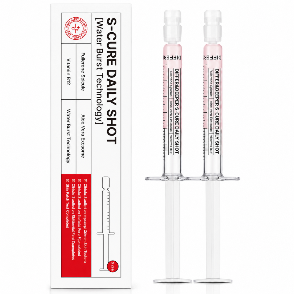 DIFFER & DEEPER S-Cure Daily Shot [Water Burst Technology] (2.5ml x 2)