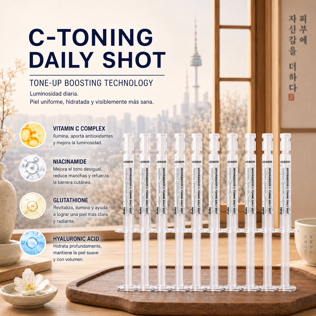 DIFFER&DEEPER C-Toning Daily Shot (2.5ml x 2)