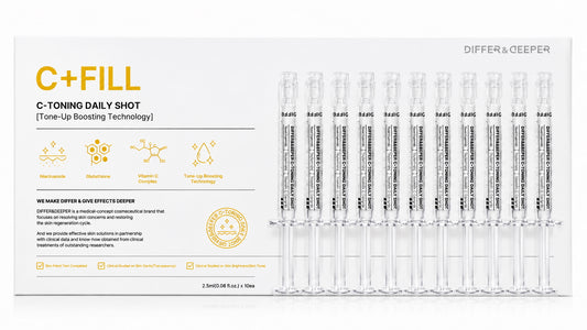 DIFFER&DEEPER C-Toning Daily Shot (2.5ml x 10)