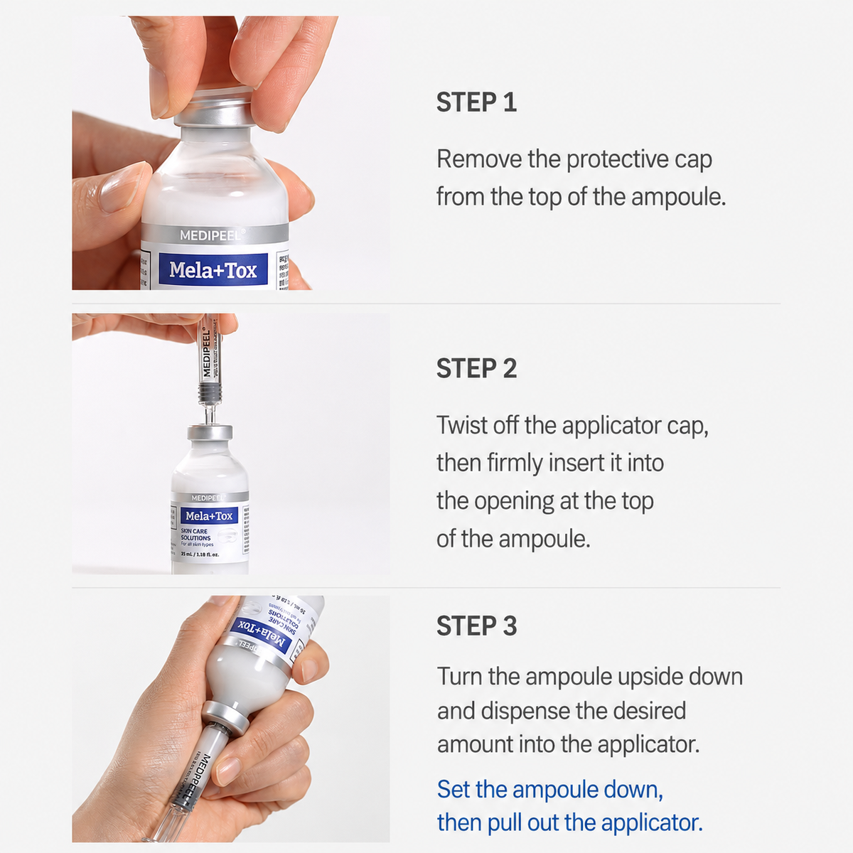 MEDIPEEL Mela+Tox Ampoule (35ml)
