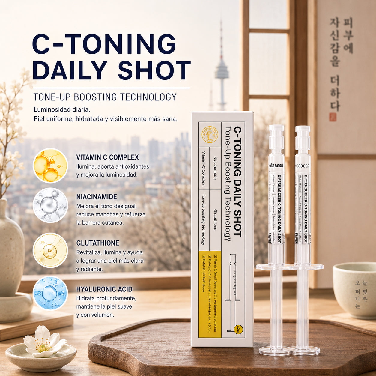 DIFFER&DEEPER C-Toning Daily Shot (2.5ml x 2)