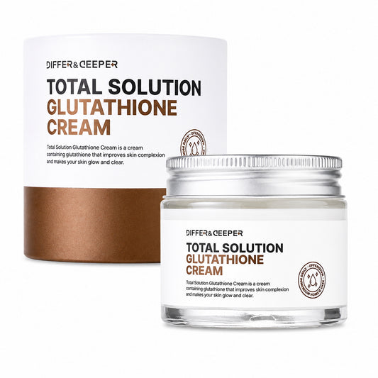 DIFFER & DEEPER Total Solution Glutathione Cream (70g)
