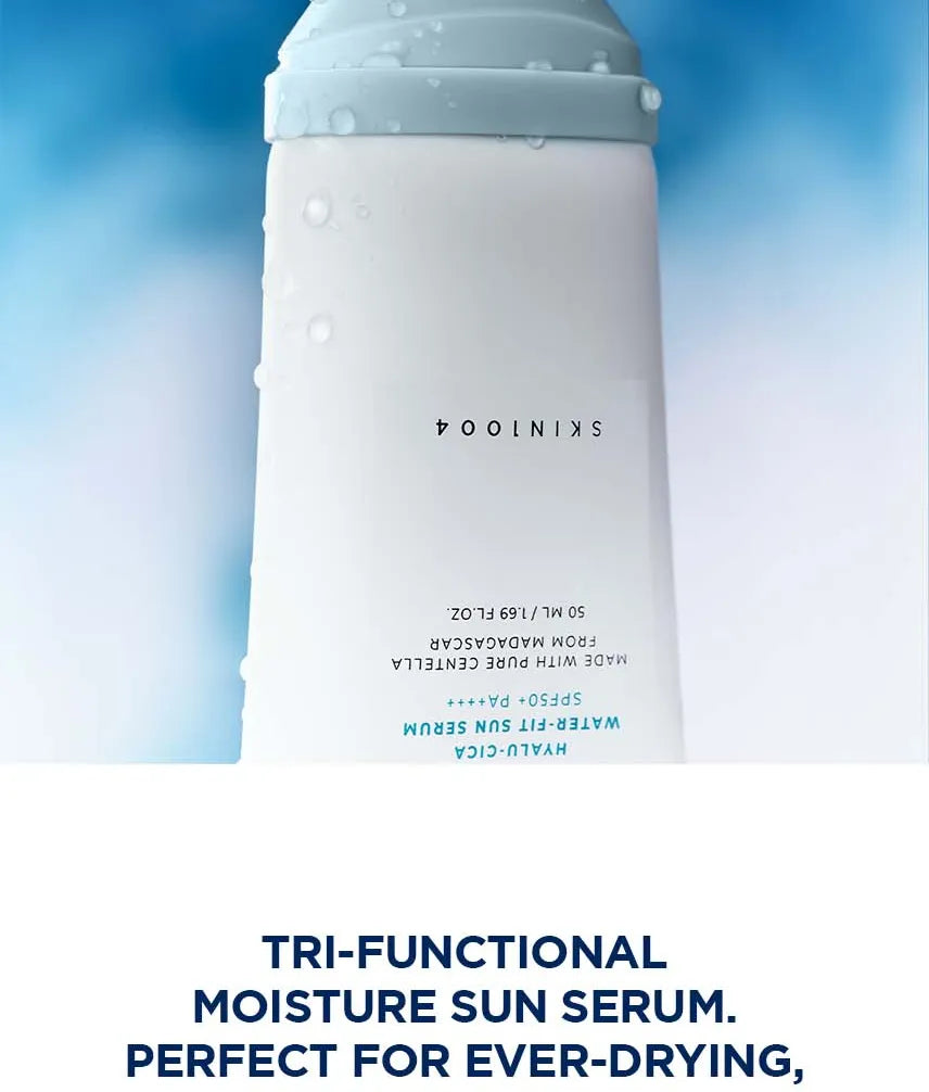 SKIN1004 - Madagascar Centella Hyalu-CICA Water-Fit Sun Serum 2-pack x 50ML