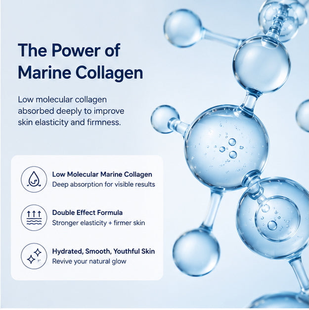 DIFFER&DEEPER Double Effect Marine Collagen Advanced Serum (50ml)