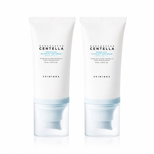 SKIN1004 - Madagascar Centella Hyalu-CICA Water-Fit Sun Serum 2-pack x 50ML