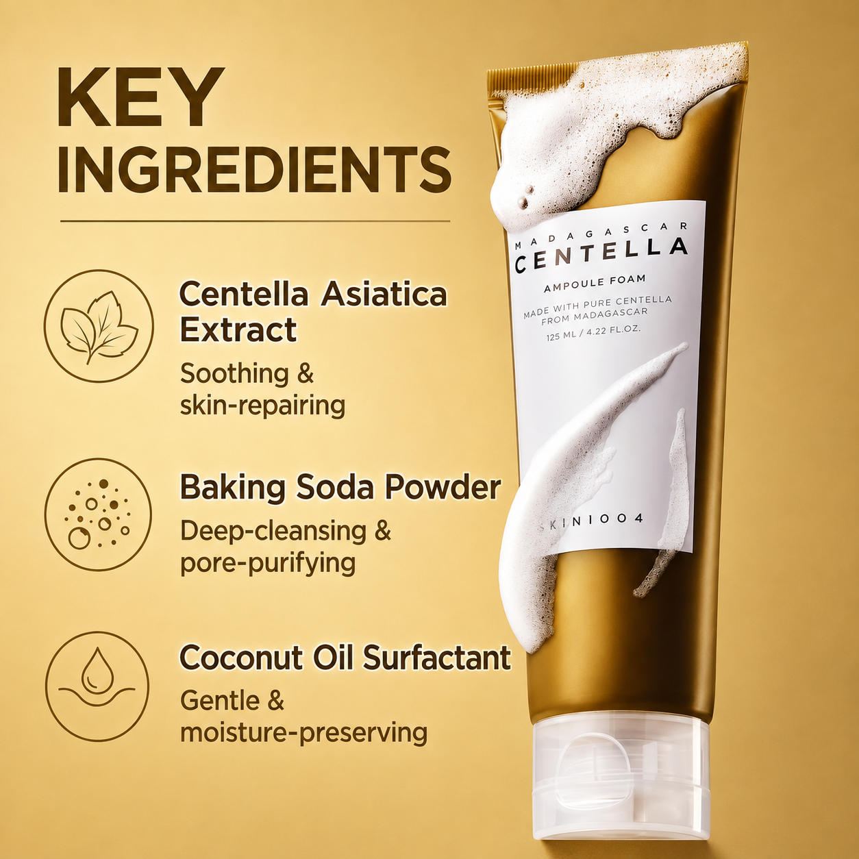 SKIN1004 Madagascar Centella Ampoule Foam (125ml)