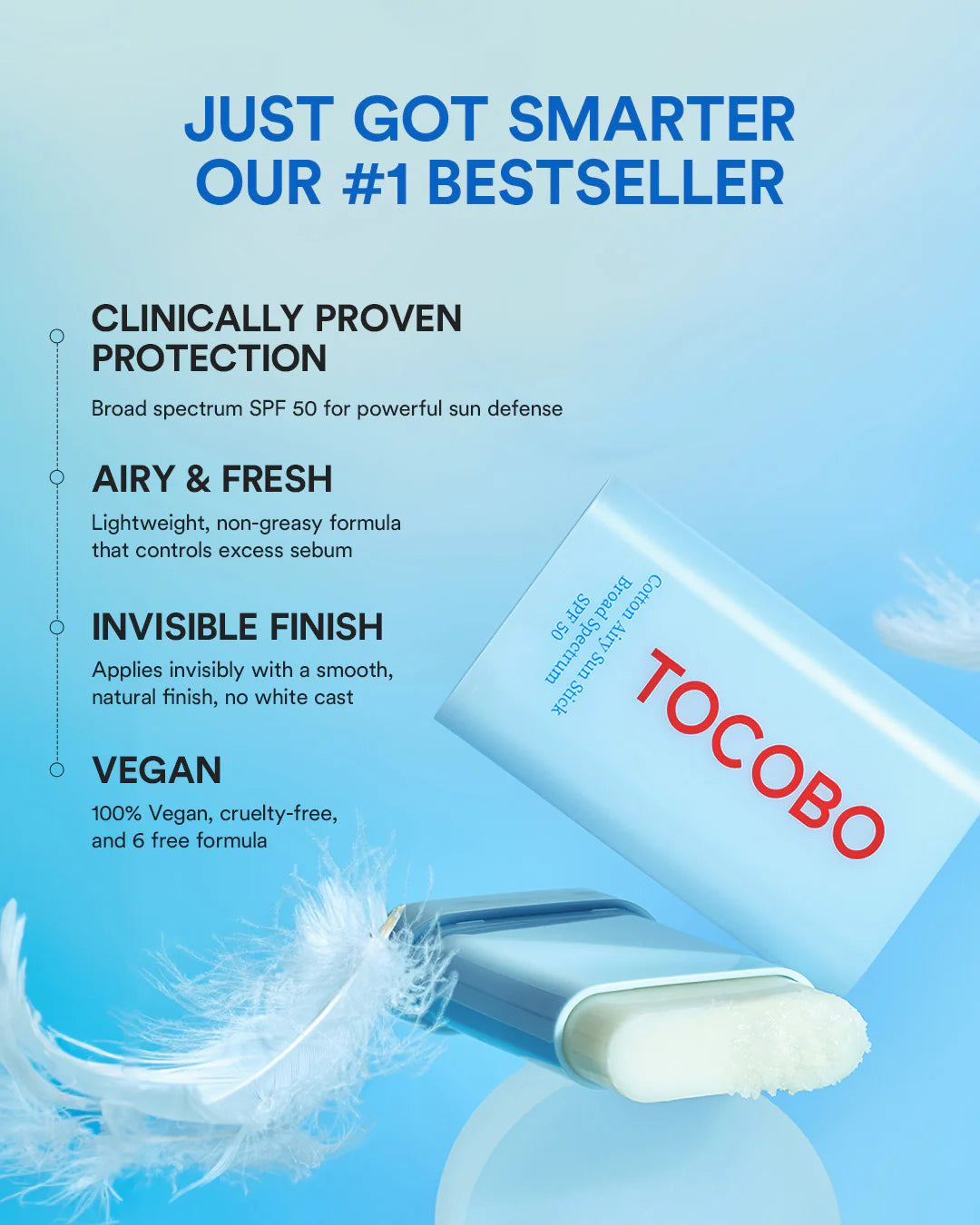 TOCOBO Cotton Soft Sun Stick 19g