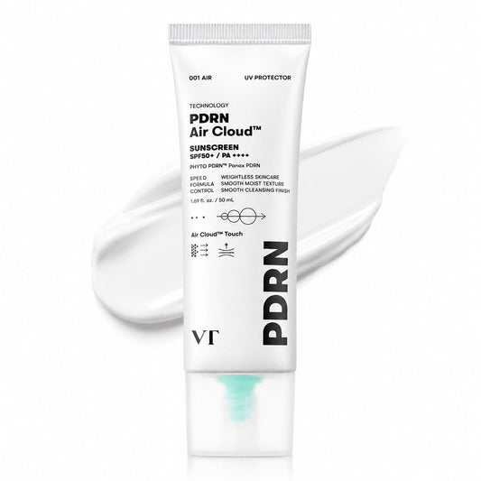 🎁 VT - PDRN Air Cloud Sunscreen SPF 50+ / PA ++++ (50ml) (100% off)
