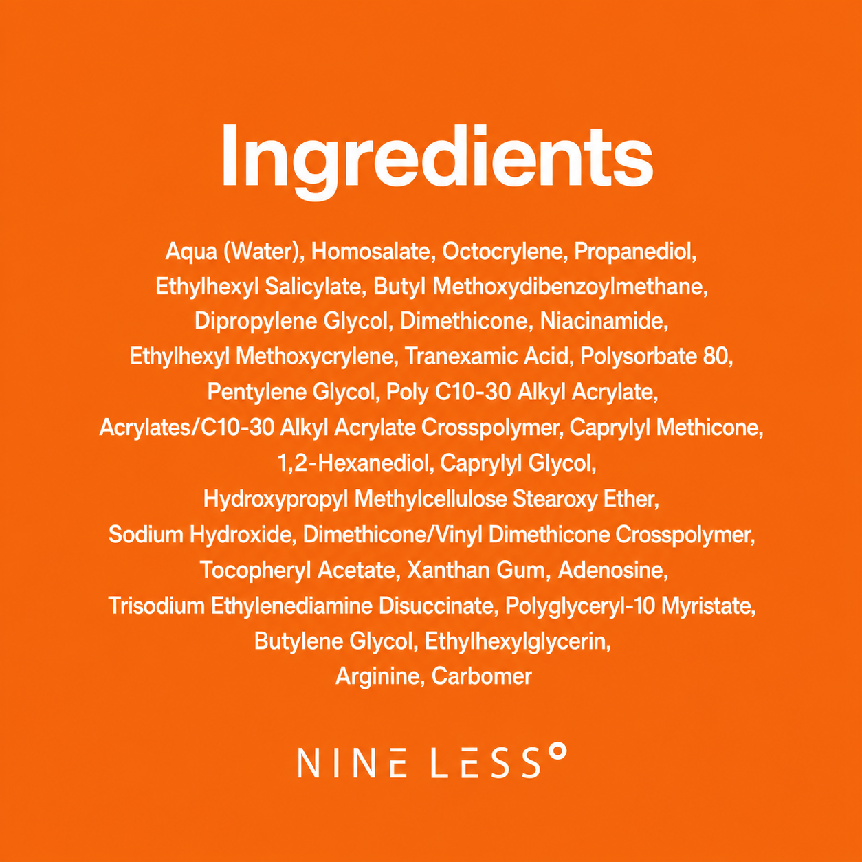 NINELESS MELA-PRO 5% TXS Sunscreen SPF 50+ PA++++ (100ml)