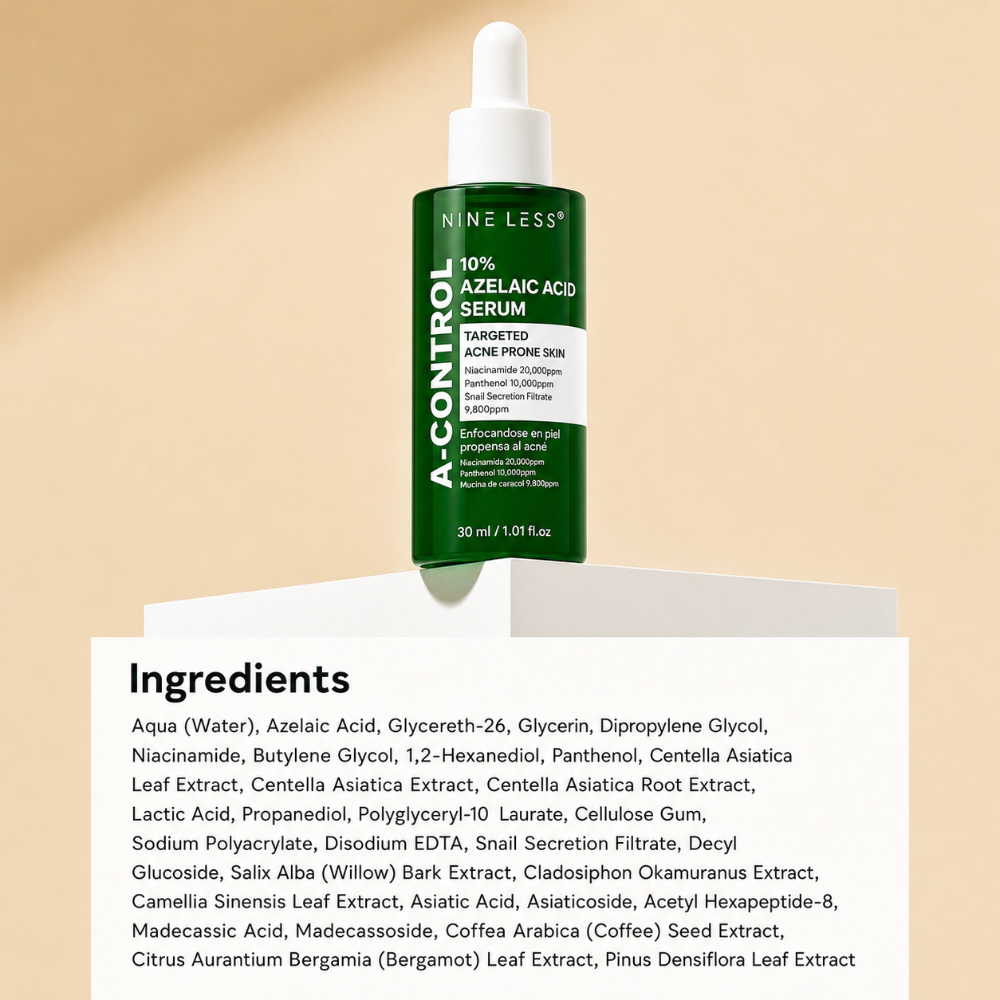 NINELESS A Control 10% Azelaic Acid Serum 30ml
