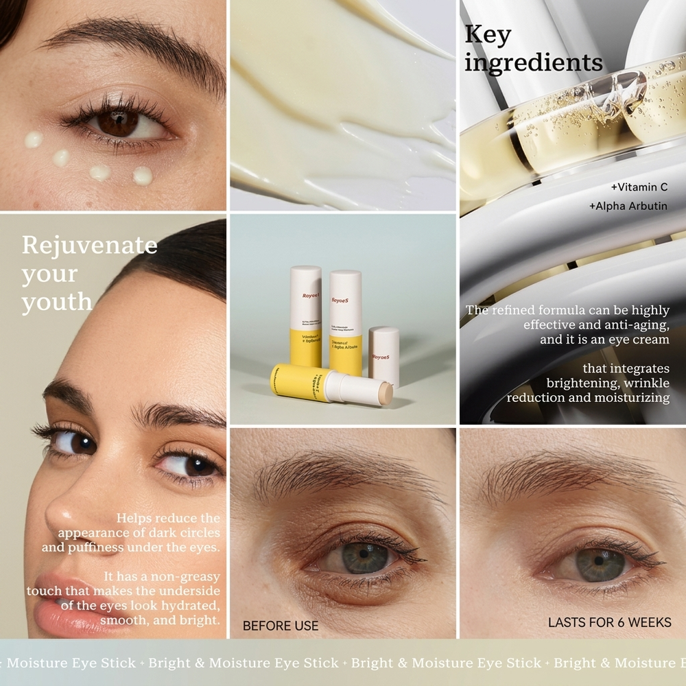RoyueS - Vitamin C + Alpha Arbutin Eye Stick (2 x Sticks)