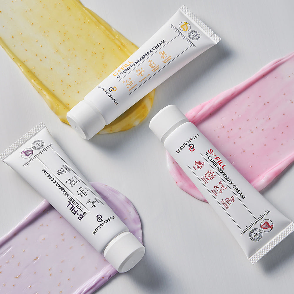 DIFFER&DEEPER S-X Fill S-Cure Mix & Max Cream official collection image